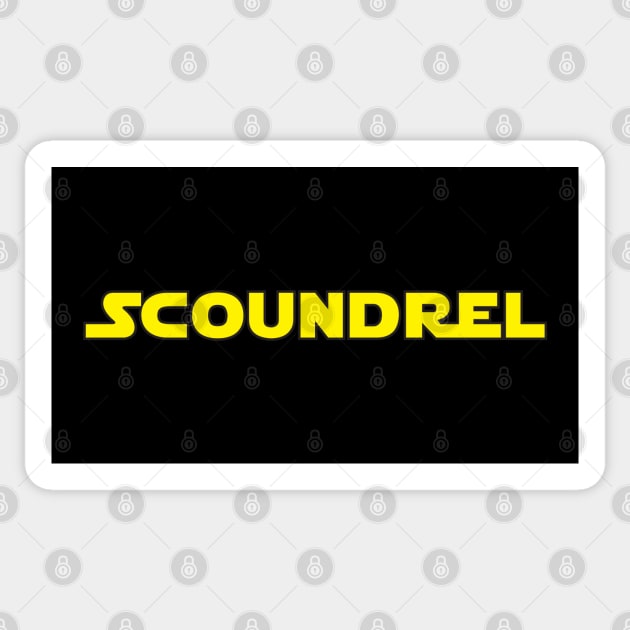 Scoundrel Sticker by Brightfeather